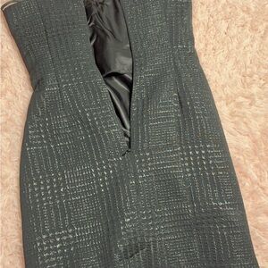 Elegant Textured Strapless Dress